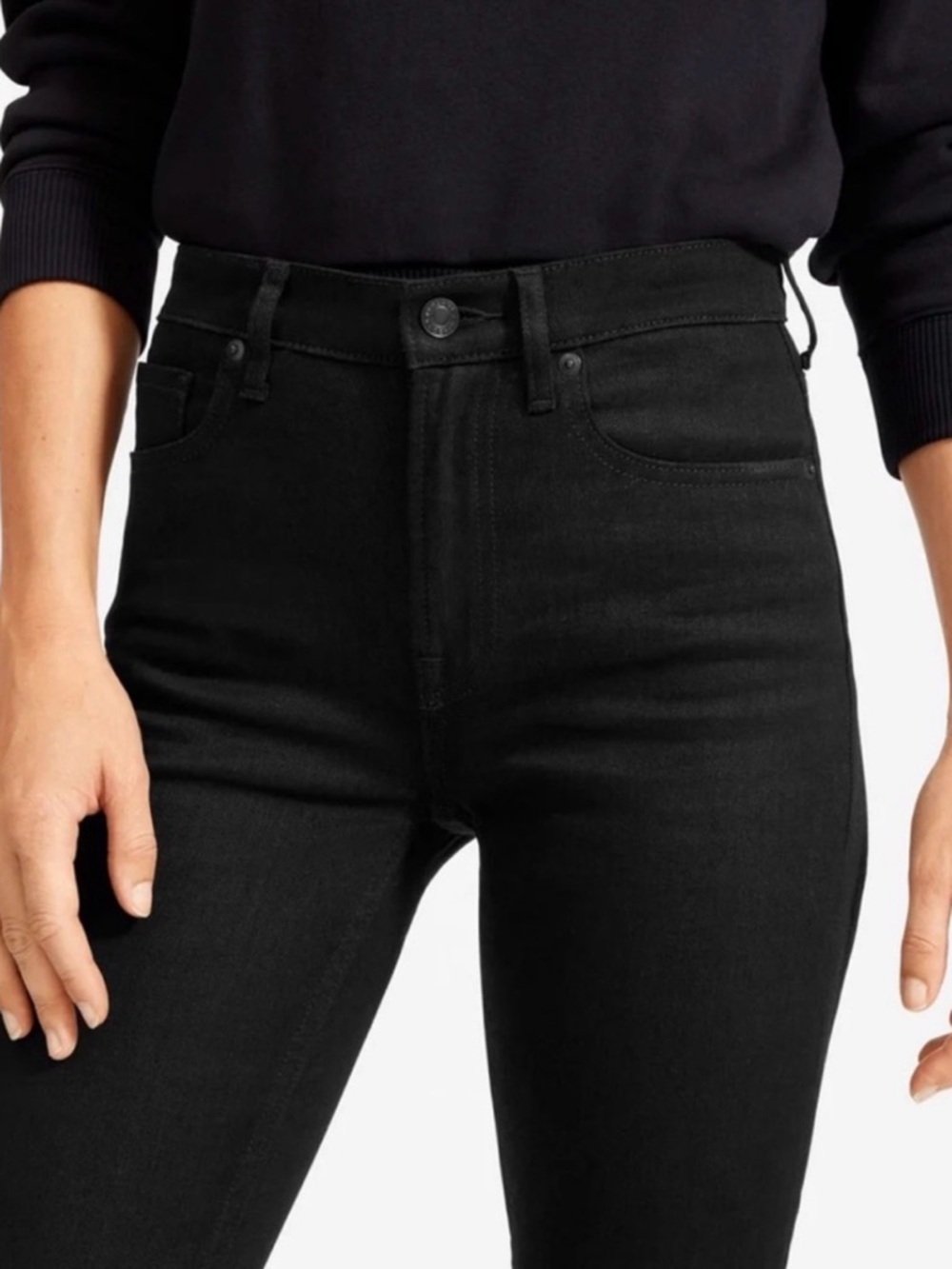 3 pairs womens jeans - Everlane and 7 for all mankind